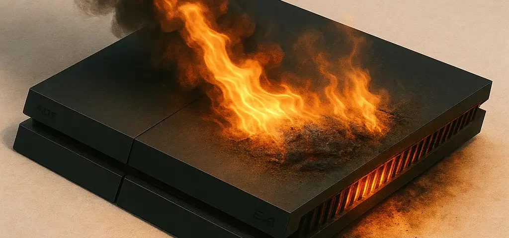 Tricorn PC gaming console overheating repair service